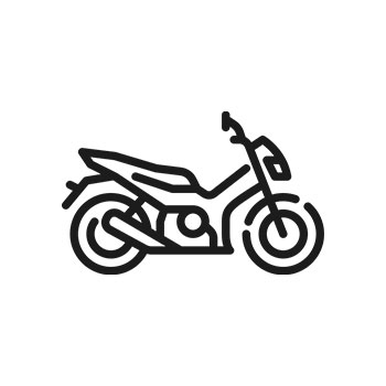 آیکون موتورسیکلت شهری