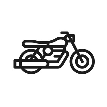 آیکون موتورسیکلت کروزر