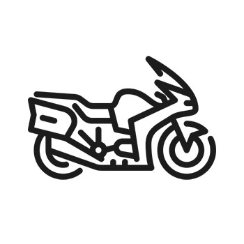 آیکون موتورسیکلت مسافرتی